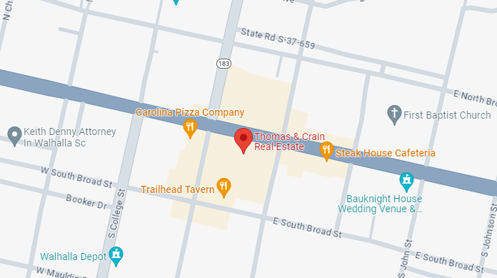 Thomas & Crain Real Estate on Google Map